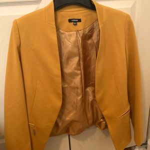 Premise yellow open jacket
